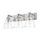 Z-Lite Harper 3 Light Vanity, Brushed Nickel & Clear 483-3V-BN - alternate 2